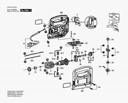 Bosch Combi Jigsaw Perfect CALADORA MAGNUM spare parts