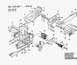 Bosch Chain Saw PKE 30 spare parts