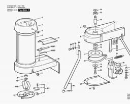 Bosch Chopper PAH 1200 spare parts