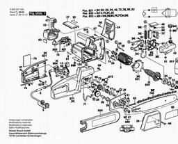 Bosch Diy Chain Saw PKE 30 B spare parts