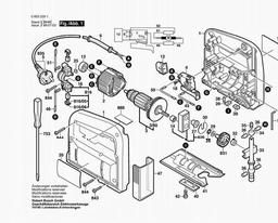 Bosch Jig Saw PST 50 A spare parts