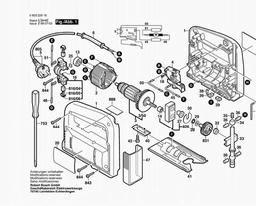 Bosch Jig Saw PST 50 AE spare parts