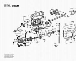 Bosch Combi Jigsaw Perfect PST 50 spare parts