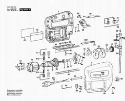 Bosch Jig Saw PST 50-2 spare parts