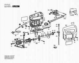 Bosch Combi Jigsaw Perfect PST 50 E spare parts