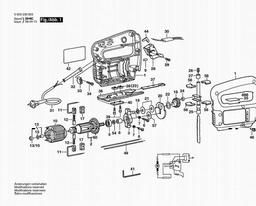 Bosch Jig Saw ST 350-E spare parts