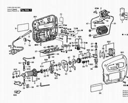 Bosch Jig Saw 3238VS spare parts