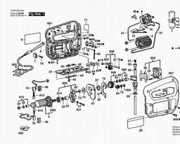 Bosch Jig Saw PST 50 PE spare parts
