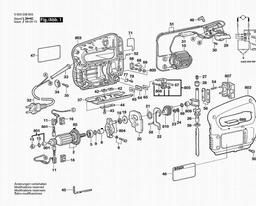 Bosch Jig Saw PST 50 PE spare parts