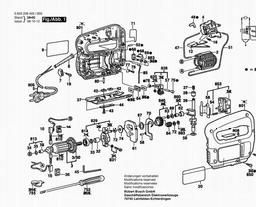Bosch Jig Saw PST 54 PE spare parts