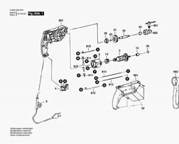Bosch Univ. 2speed Impact Drill HBM 8 spare parts