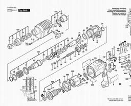 Bosch Rotary Hammer PBH 20 RE spare parts