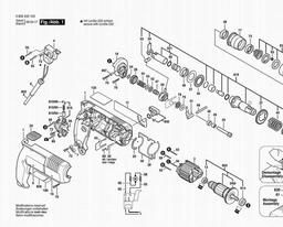 Bosch Diy Hammer Drill PBH 200-2 spare parts
