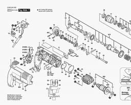 Bosch Diy Hammer Drill PBH 200 spare parts