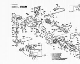 Bosch Portable Planer PHO 20-82 spare parts