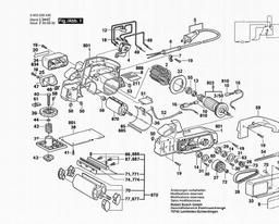 Bosch Portable Planer 3258 spare parts