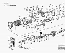 Bosch Router POF 600 ACE spare parts