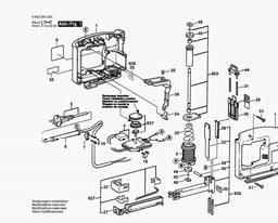Bosch Tacker PTK 14 E spare parts