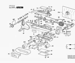 Skil HD7625 TYPE 1 spare parts