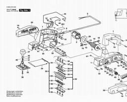 Bosch Portable Planer PHO 100 spare parts