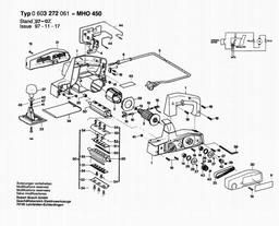 Bosch Portable Planer PHO 100 spare parts