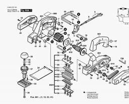 Bosch Portable Planer PHP 15-82 spare parts