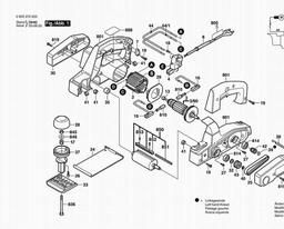 Bosch Portable Planer PHO 1 spare parts