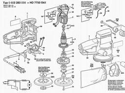 Skil HD7750 TYPE 1 spare parts