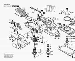 Bosch Orbital Sander PSS 28 A spare parts