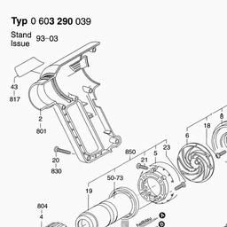 Bosch Hot Air Gun PHG 530-2 spare parts