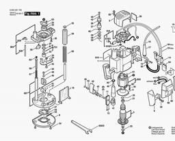 Bosch Router POF 800 ACE spare parts