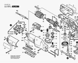 Bosch Multi-saw PMS 400 PE spare parts