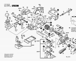 Bosch Portable Planer B1760 spare parts