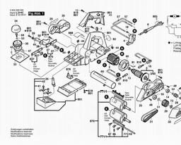Bosch Portable Planer 3296 spare parts