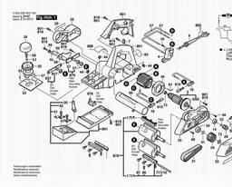 Bosch Portable Planer PHO 25-89 spare parts