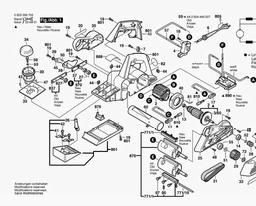 Bosch Portable Planer PHO 35-82 C spare parts