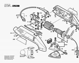 Bosch Delta Sander B7001 spare parts