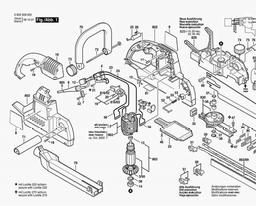 Bosch General Purpose Saw PFZ 1200 A spare parts