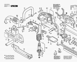 Bosch General Purpose Saw PFZ 1200 A spare parts