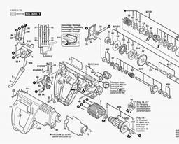 Bosch Rotary Hammer 11200VSR spare parts