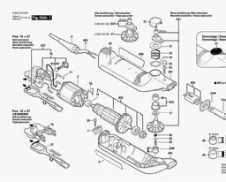 Bosch Electric Scraper PSE 150 spare parts