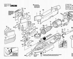 Bosch Multi-purpose Belt Sander PVS 280 A spare parts