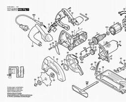 Bosch Circular Saw PKS 40 spare parts
