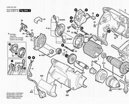 Bosch Percussion Drill PSB 450 spare parts