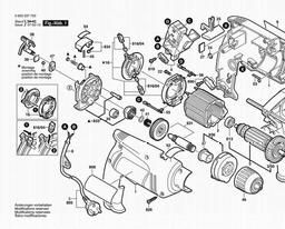 Bosch Percussion Drill PSB 13 RE spare parts