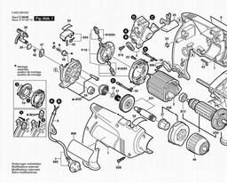 Bosch Percussion Drill PSB 570 RE spare parts