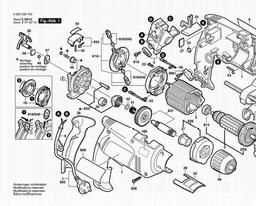 Bosch Percussion Drill PSB 2002 spare parts