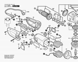 Bosch Angle Grinder PWS 21-230 spare parts