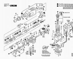 Bosch Rotary Hammer PBH 300 E spare parts