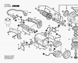 Bosch Angle Grinder PWS 20-230 spare parts
